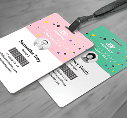 Plastic Badge Cards